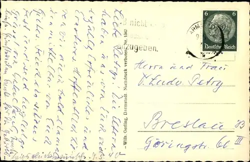 Ak Darmstadt in Hessen, Künstler-Kolonie