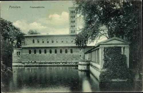 Ak Potsdam in Brandenburg, Friedenskirche