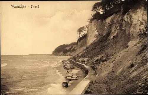 Ak Lesnoje Warnicken Ostpreußen, Strand