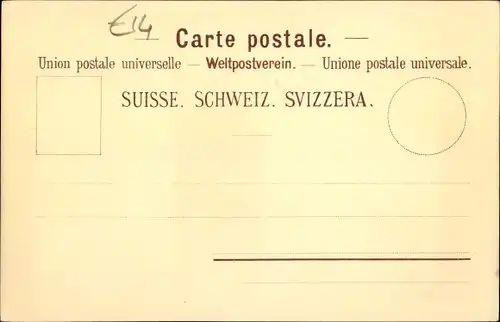 Litho Luzern Stadt Schweiz, Ortsansicht, Pilatus