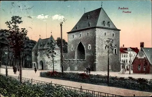 Ak Aachen in Nordrhein Westfalen, Ponttor