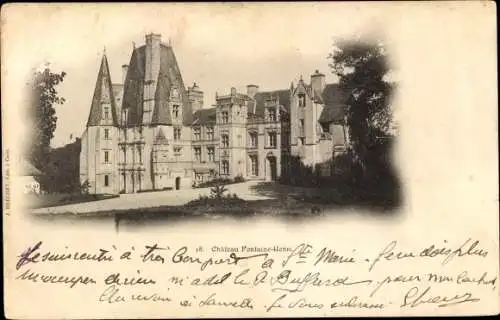 Ak Caen Calvados, Chateau Fontaine-Henri