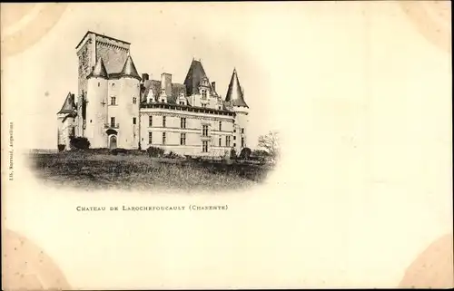 Ak La Rochefoucauld Charente, Chateau
