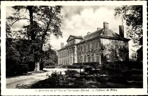 Ak Brias Pas de Calais, Le Chateau