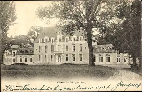 Ak Cahaigne Eure, Chateau