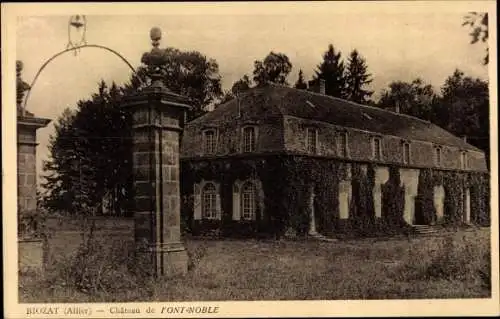 Ak Biozat Allier, Chateau de Font-Noble