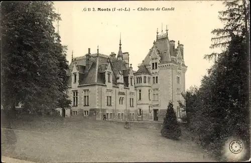 Ak Monts Indre-et-Loire, Le Château de Candé