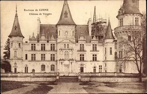 Ak Cosne Nièvre, Chateau de Vergers