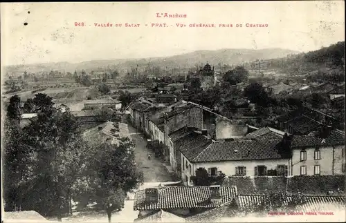 Ak Prat Ariege, Vallee du Salat, Panorama