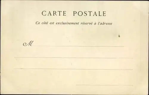 Ak Fontainebleau Seine et Marne, Foret de Fontainebleau, Le Nid de l'Aigle