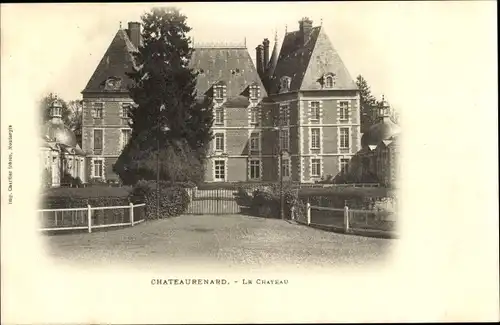 Ak Chateaurenard Loiret, Le Chateau