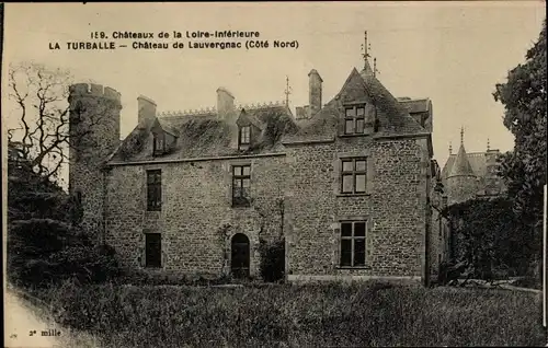 Ak La Turballe Loire-Atlantique, Chateau de Lauvergnac