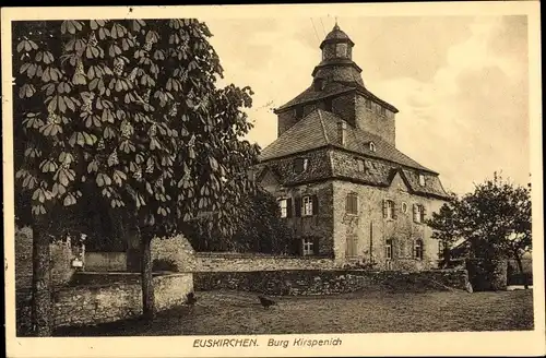 Ak Kirspenich Bad Münstereifel in Nordrhein Westfalen, Burg Kirspenich