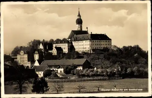 Ak Andechs am Ammersee Oberbayern, Kloster