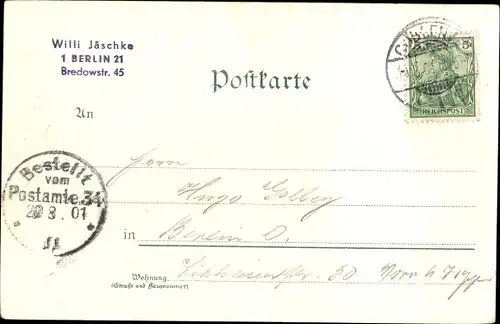 Ak Rüdesheim am Rhein, Niederwald Nationaldenkmal