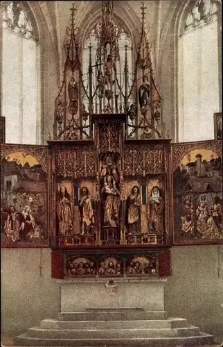 Ak Blaubeuren in Württemberg, Hochaltar in der Klosterkirche