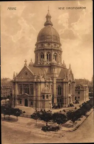 Ak Mainz am Rhein, Neue Christuskirche