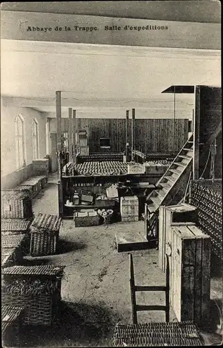 Ak Forges Chimay Wallonien Hennegau, Abbaye de la Trappe, Salle d'expeditions