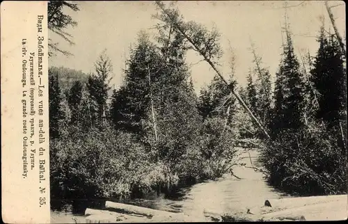 Ak Zabaikalskaja Baikal Russland, Les vues au delà du Baikal, Nr. 35