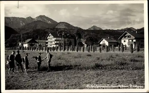 Ak Bergen im Chiemgau Oberbayern, Arbeitsinvalidenheim