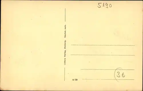 Ak Stolberg im Rheinland, Steinwegstraße, Fuhrwerk, Geschäft