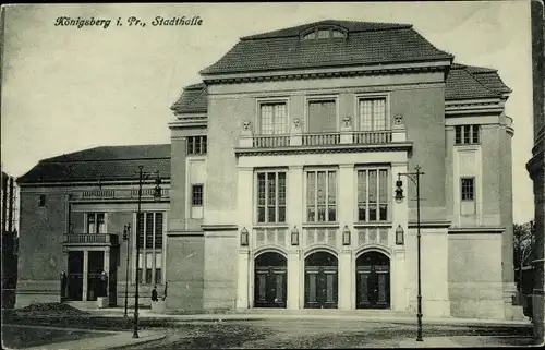 Ak Kaliningrad Königsberg Ostpreußen, Stadthalle