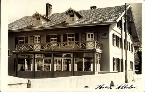 Ak Bergün Bravuogn Filisur Kanton Graubünden, Hotel Albula