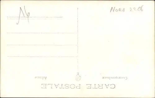 Foto Ak Französische Eisenbahn, Dampflok No. 2.286, Nord