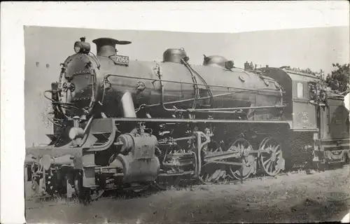 Foto Ak Französische Eisenbahn, Dampflok No. 7066, PO