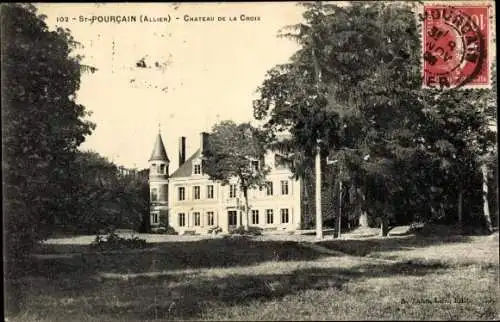 Ak Saint Pourçain sur Sioule Allier, Chateau de la Croix