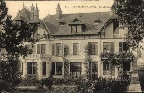 Ak La Celle-sur-Loire Nièvre, Le Chateau