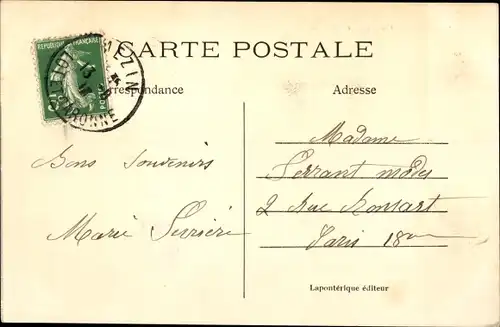 Ak Mézin Lot et Garonne, Chateau de Perreau