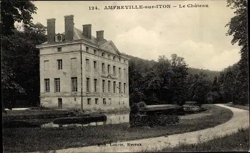 Ak Amfreville sur Iton Eure, Le Chateau