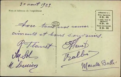 Ak Montlignon Val d’Oise, Chateau de Montlignon