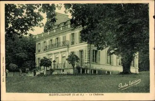 Ak Montlignon Val d’Oise, Le Chateau