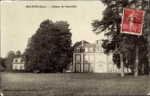Ak Bourth Eure, Chateau de Courteilles