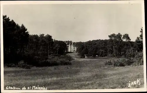 Foto Ak Saint Maigrin Charente Maritime, Chateau