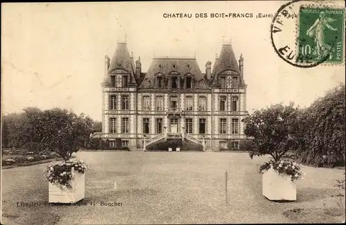 Ak Les Bois Francs Verneuil Eure, Chateau des Bois-Francs