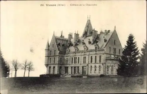 Ak Vieure Allier, Chateau de la Chaussiere