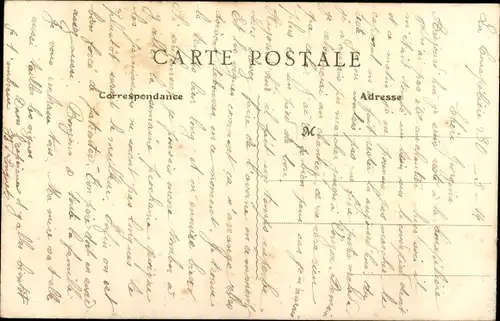 Ak Ménestreau en Villette Loiret, Chateau de Louan
