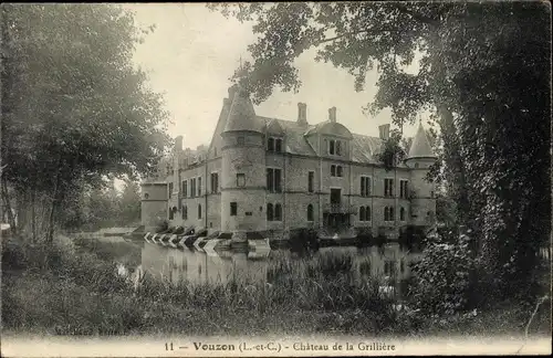 Ak Vouzon Loir et Cher, Chateau de la Grilliere