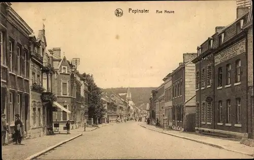 Ak Pepinster Wallonien Lüttich, Rue Neuve
