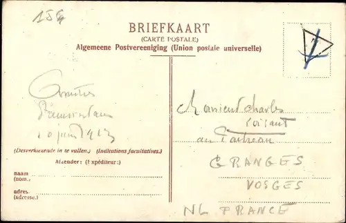 Ak Amsterdam Nordholland Niederlande, Burger Weeshuis, Linnen naailes, Näherinnen