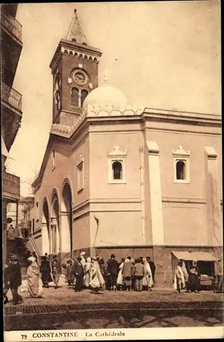 Ak Constantine Algerien, La Cathedrale