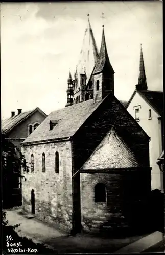 Foto Ak Soest in Westfalen, Nikolai-Kapelle