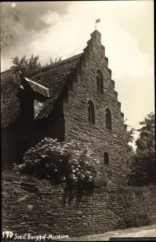 Foto Ak Soest in Westfalen, Burghof-Museum