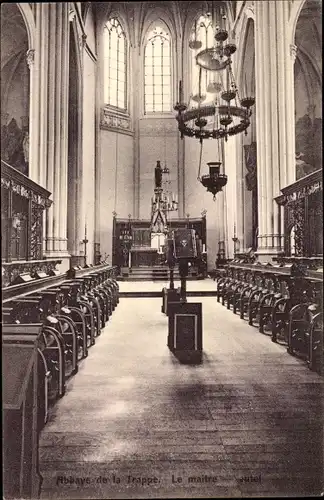 Ak Forges Chimay Wallonien Hennegau, Abbaye de la Trappe, Le maitre autel