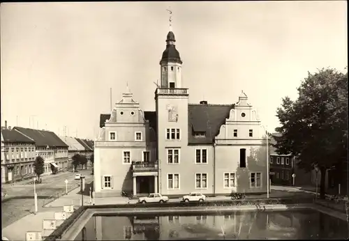 Ak Coswig in Anhalt, Rathaus
