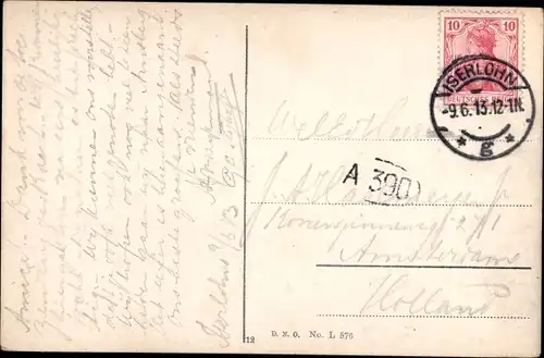 Ak Iserlohn im Märkischen Kreis, Stadtansicht