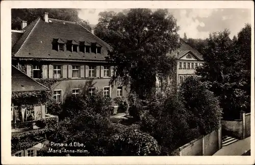 Ak Pirna an der Elbe, Maria-Anna-Heim